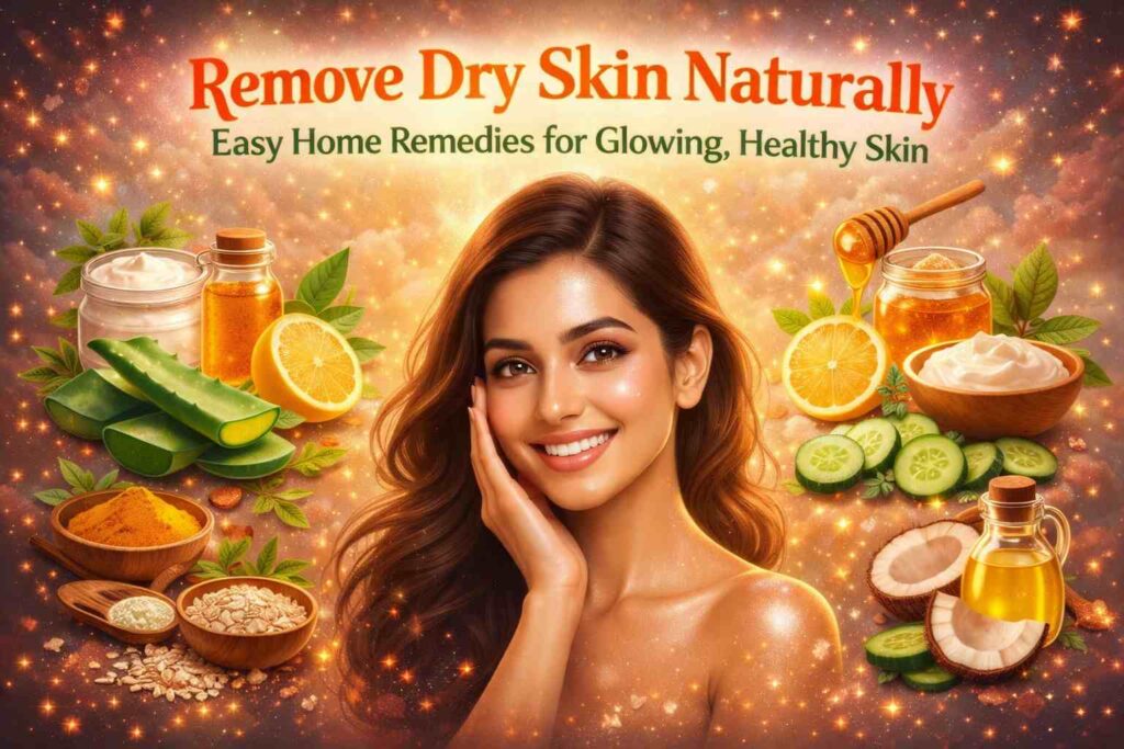 Remove Dry Skin Naturally