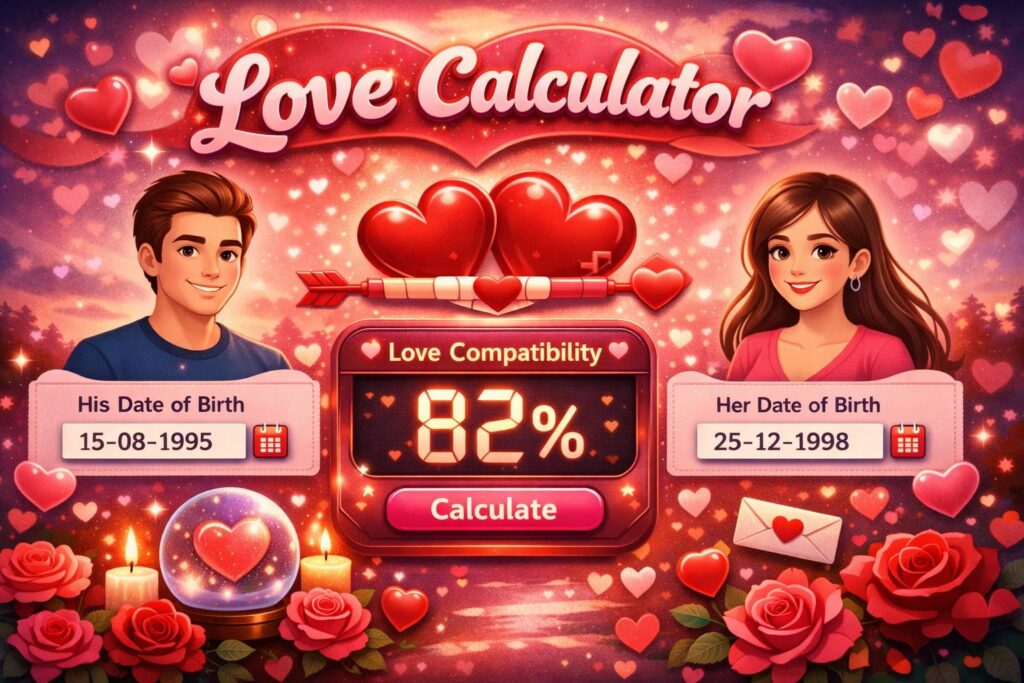 Love Calculator by Date of Birth