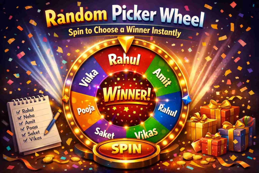 Random Picker Wheel tool