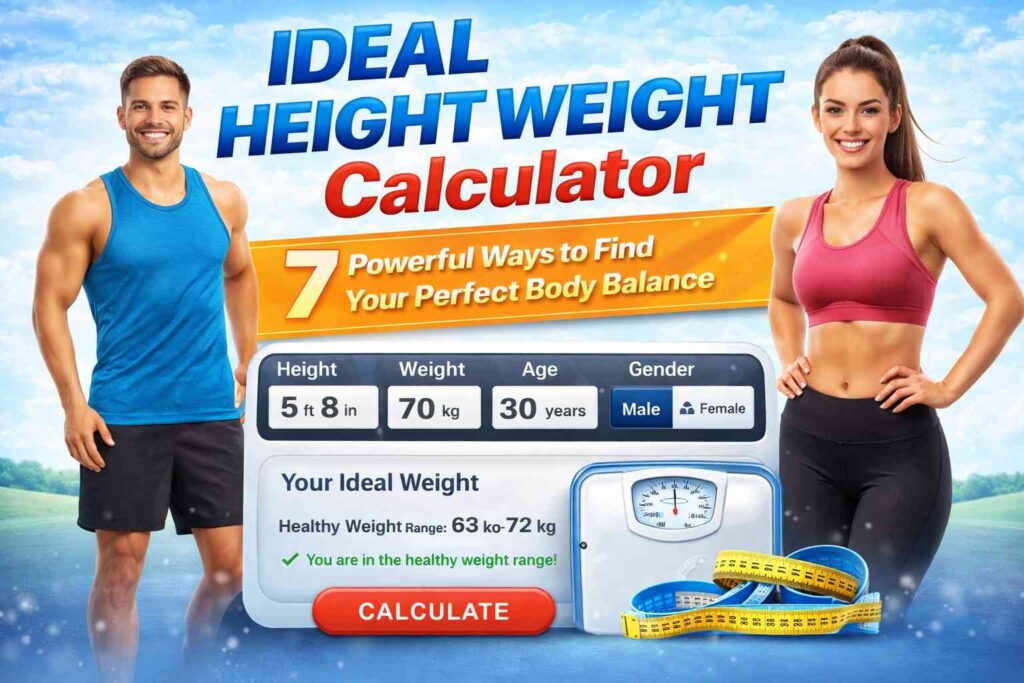 Ideal Height Weight Calculator